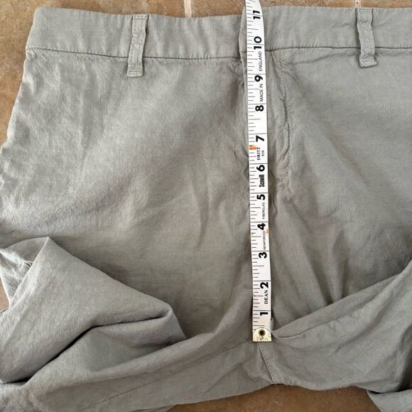 Frank & Eileen Pants Womens Size 12 Kinsale Flax Linen Blend Light Sage Green - Picture 5 of 9
